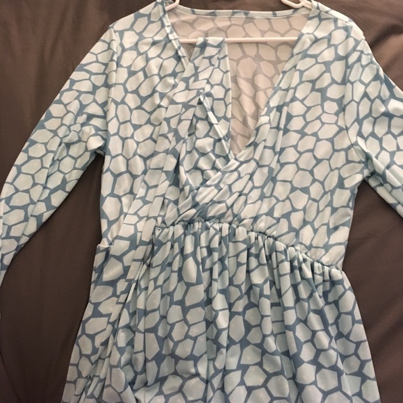 3/4 Length Maxi Dress - Picture 2 of 4